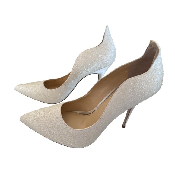 Jessica Simpson Women's Bridal Bride Wedding Heels Shoes Stiletto Size 10 - Picture 15 of 16